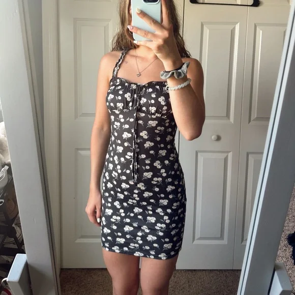 navy strapless dress mini Strapless Navy Blue Tie-Front Short Dress – PollyBoutique